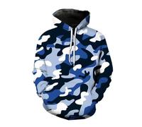 Men'S Sweatshirt 3D Digital Printing Trend Long-Sleeved Sweatshirts Retro Fashion Casual Hoodie AA-05 6XL