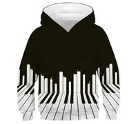 Men'S Sweatshirt 3D Digital Printing Trend Long-Sleeved Sweatshirts Retro Personality Fashion Casual Hoodie EE-02 XL