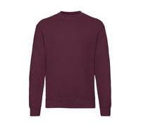 Mens Sweatshirt Fruit of the Loom Classic Sweat Pullover Plain Jumper Sweater