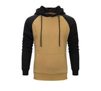 Mens Sweatshirt Jumper Men Hoodie Jacket Long Sleeve Hooded Sweatshirts Comfortable Fleece Hoodies Outdoor Warm Jumper Fashion Patchwork Hoodie With Pockets Fall/Winter Hoodies For Men Uk