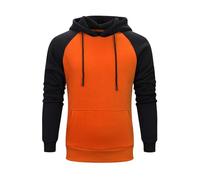 Mens Sweatshirt Jumper Men Hoodie Jacket Long Sleeve Hooded Sweatshirts Comfortable Fleece Hoodies Outdoor Warm Jumper Fashion Patchwork Hoodie With Pockets Fall/Winter Hoodies For Men Uk