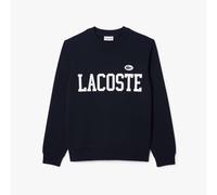 Men's Sweatshirt Lacoste Flocked Fleece Classic Fit Pullover in Blue