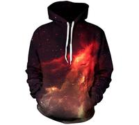 Men'S Sweatshirt Retro Fashion Sport Casual Hoodie 3D Digital Printing Trend Long-Sleeved Sweatshirts DD-04 XXL