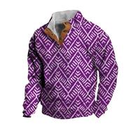 Mens Sweatshirts Fashion Forward Sweatshirt Mens Hoodies Contemporary Design Hoodies Men's Sweatshirt Printed Graphic Sweatshirts Long Sleeve Drop Shoulder Relaxed Urban Lifestyle
