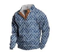 Mens Sweatshirts Fashion Forward Sweatshirt Mens Hoodies Contemporary Design Hoodies Men's Sweatshirt Printed Graphic Sweatshirts Long Sleeve Drop Shoulder Relaxed Urban Lifestyle
