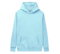 Men's Sweatshirts, Hoodie Men's Oversize Brown Winter Thick Pullover with Hood Stretch Hoodie Cotton Hoodie Plus Sizes Sports Shirt Regular Fit Fleece Pullover Outdoor Sweat Jacket, N, S