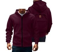 Mens Sweatshirts Multifunctional Hoodies Back Bag Can Be Opened Couple Style Top Jacket Full Zip Long Sleeve Coats Womens Plus Size Casual Oversized Jackets Outdoor Novelty Convenience Outwear S-3XL
