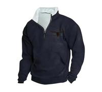 Men's Sweatshirts UK Micro Fleece Pullover Half Zip Tactical Sweatshirt Ethnic Printed Athletic Hoodies Cotton Workout Sweatshirt Hip Hop Pullovers Western Cargo Jumpers Clearance