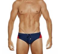 Men's Swim Briefs Swim Trunks, Tropical Fashion Comfortable Breathable Elastic Quick Dry Retro Classic Simple Anti-Chlorine Triangle Underpants for Swimming Surfing