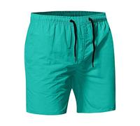 Mens Swim Shorts Men's Swim Trunks Waterproof Quick Dry Beach Shorts Surfing Board Short with Mesh Lining with Pockets