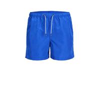 JACK & JONES Mens Swim Shorts Regular Fit Beach Bottoms Swimming Trunks for Men UK, Surf The Web Colour, Size- Small