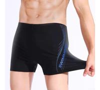 Men's Swim Trunks Quick Dry Elastic Waist Drawstring Beach Shorts Printed For Boxer Briefs Bathing Suit for Summer Swimming Sport Blue 2XL(4XL for royal blue)