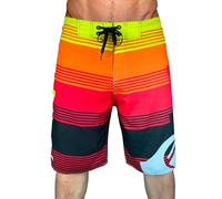 Men's Swim Trunks Swimming Shorts Drawstring Summer Beach Board Shorts UV Protection Chlorine Resistant Lightweight Sun Protection Swimwear Ideal for Holidays & Outdoors