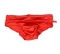 Mens Swimming Briefs Low Rise Swimming Trunks, Soft Hot Funny Stylish Breathable Elastic Quick Dry Swimsuit Bikini Bottom Underwear Triangle Underpants for Swimming Surfing