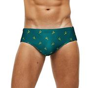 Mens Swimming Briefs, Quick Dry Mens Swimming Trunks Low Waisted Men's Swimming Trunks Briefs Sexy Low Rise Swimwear with Removable Pad 30th Birthday Gifts for Men Limited Time Deals Travel Essentials