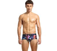 Mens Swimming Briefs Sexy Trunks Swimming, Tropical Fashion Comfortable Breathable Elastic Quick Dry Retro Classic Simple Anti-Chlorine Perfect for Beach Surfing Water Sports Pool Parties