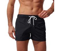 Mens Swimming Shorts Race Tie Side Drawstring Swim Trunks with Zipper Men's Swim Shorts Low Waist with Removable Pad Swimwear Elastic Beach Shorts Boxers Underwear Gifts for Him Personalised Gifts