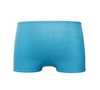 Mens Swimming Shorts Silicone Swimming Trunks - Quick Dry Waterproof Swim Shorts | Comfortable Stretch Swimwear, Beach Shorts, Bag Costumes, Malachite Blue, W30