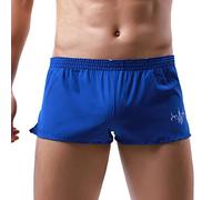 Men's Swimming Trunks Short Tight Men's Swimming Trunks Summer Sexy Short Shorts Quick-Drying Board Shorts Swim Trunks Bikini Beach Soft Shorts, blue, XL