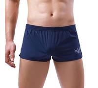 Men's Swimming Trunks Short Tight Men's Swimming Trunks Summer Sexy Short Shorts Quick-Drying Board Shorts Swim Trunks Bikini Beach Soft Shorts, darkblue, XL