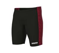 Men's Swimwear Arena Abstract Tiles Jammer Swim Shorts in Black