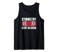 Mens Symmetry is My Religion Body Piercing Professional Piercers Tank Top