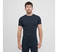 Rab Men's Syncrino Base Tee Short-Sleeve T-Shirt for Skiing, Trekking, & Climbing - Beluga - Small