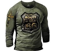 Men's T-Shirt 3D Print Unique Creative Patterns Men's Casual T-Shirt Fashion Men's Sweatshirt Streetwear Men's Long Sleeve T-Shirt TD-04 S