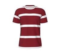 Men's T-Shirt 3D Printed Novelty Latvia Flag Graphics T Shirt Adults Funny Crewneck Tees Unisex Fashion Graphic Short Sleeve Tee Casual Summer Top S-6XL