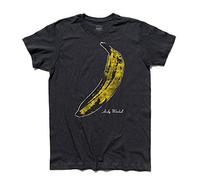 Men's T-Shirt Banana Inspired by Andy Warhol and to Velvet Underground - Black, XL