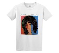 Men's T Shirt Billy Squier Emotions in Motion Soundtrack Digital Printed Short Sleeves White XL