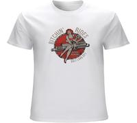 Men's T Shirt Bitchin' Rides Ctom Cars Garage 'Salt Lake City' S Last One White L