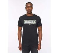 Mens T Shirt Black - Duck and Cover - 'CAMOTRAX'