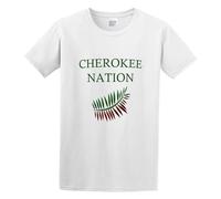 Men's T Shirt Cherokee Nation Cool Nice Fancy Simple Men's Cotton Shirt Tee S, White Comfortable Fabrics to accompany You All Summer White S
