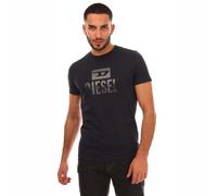 Men's T-Shirt Diesel T-Diego Tone on Tone Short Sleeve Slim Fit in Blue