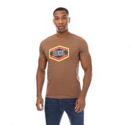 Men's T-Shirt Diesel T-Diegor 15-I Short Sleeve in Brown