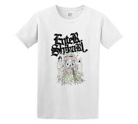 Men's T-Shirt Enter Shikari 'Take to The Skies Statues'Birthday Gift S White