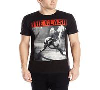 Men's T-Shirt FEA Merchandising Men's Clash The Smashing Guitar Lightweight Black Black 3XL
