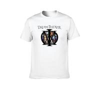Men's T-Shirt Feel Soft Dream Theater Album Logo Hand wash Recommended White 3XL