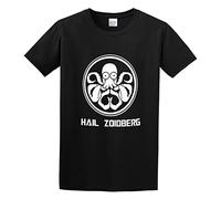 Men's T-Shirt Feel Soft Hail Zoidberg Hydra Classic Style Black M