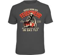 Men's T-Shirt Firefighter In The TLF Funny Men's Gifts Firefighter Shirts