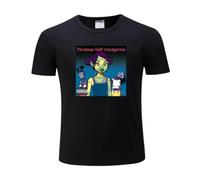 Mens T-Shirt Frankenstein Girls Tshirt msi Mindless self Indulgence Jamie Hewlett Frankenstein Girls Summer Tops Black