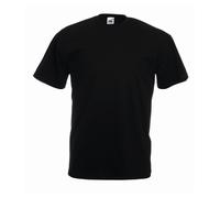 Mens T Shirt Fruit Of The Loom 100% Cotton Plain T shirt Tee Shirts