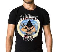 Men's T-Shirt Hallows Eve Band Tales of Terror Album Cover Men Black S