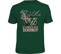 Men's T-shirt Hunter over 60 - In Safety Hunting Slogan Shirt Men's Gift