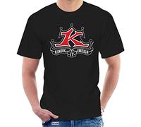 Men's T Shirt Kindig-It-Design Men's-Kindig-It-Pinup-T-Shirt 2019 Cotton Short-Sleeve Print Funny Sleeve Printed T-Shirt Black M