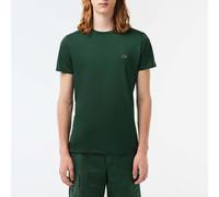 Men's T-Shirt Lacoste Cotton Pima Short Sleeve in Green