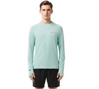 Men's T-shirt Lacoste TH6703 Green Slim Fit Long Sleeve M