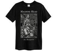 Mens T Shirt Machine Head The Blackening - Amplified Clothing Short Sleeve Crewneck Tee S