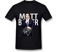 Men's T-Shirt Matt Bomer The Last Tycoon Size 3XL Black